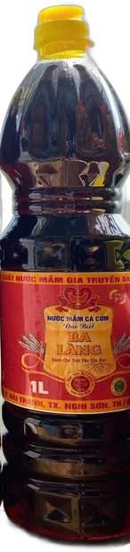 Nước mắm Ba Làng Gia Nguyên ủ 3 năm