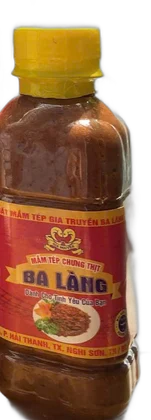 Mắm tép chưng thịt Ba Làng