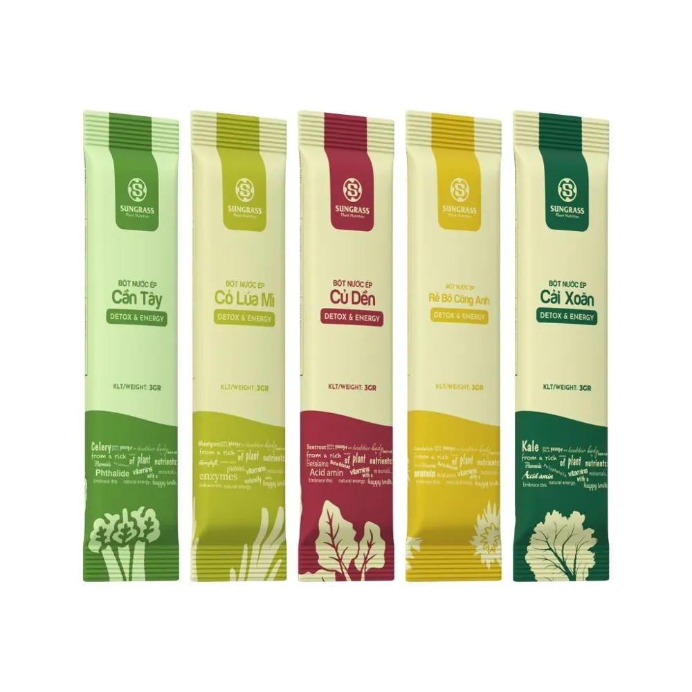 Gói bột nước ép Sungrass 3g